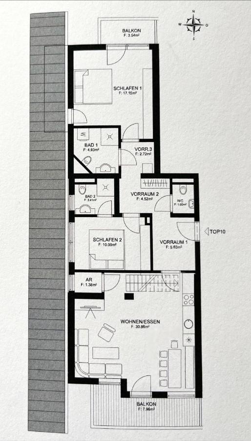 Larix Apartment 탐스베그 외부 사진